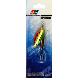 Блешня на хижу рибу, обертова, EOS S0010B, вага 6,5 г, колір GS131047